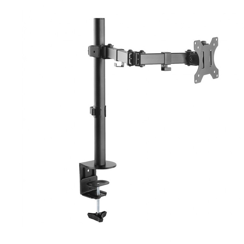 Suport pentru monitor, reglabil pe inaltime, 1 brat, maxim 27 inch, greutate suportata 8 kg - imagine 12